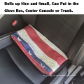 Cubierta del asiento del automóvil de la bandera americana